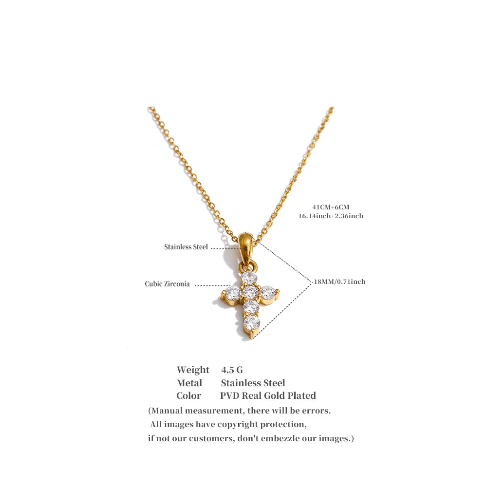 Pure Grace Cross Necklace