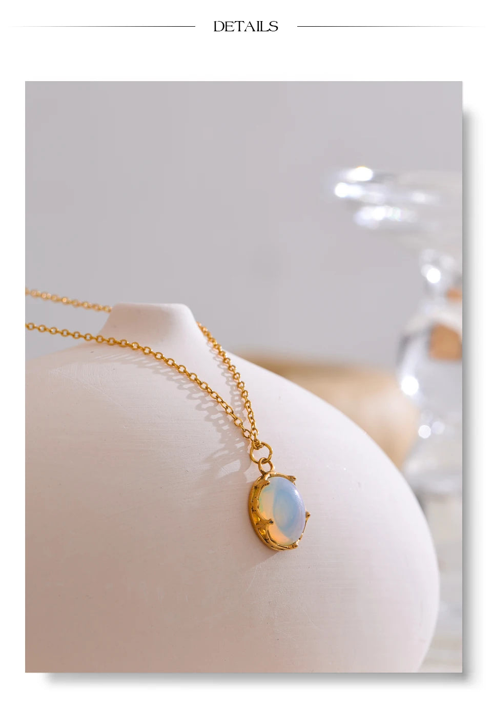 Opal Stone Necklace