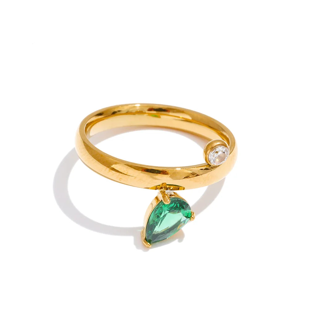 Emerald Glow Ring