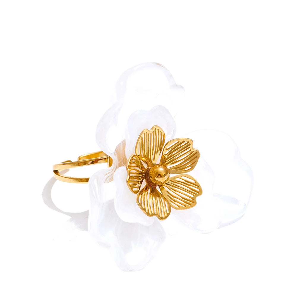 PetalPop Adjustable Ring