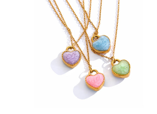 CandyHeart Charm Necklace