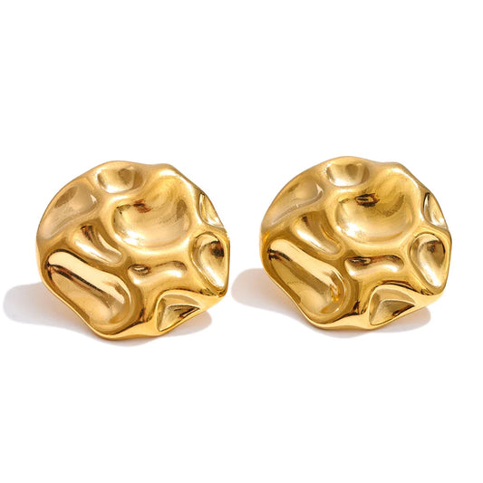 Hammered Glow Studs