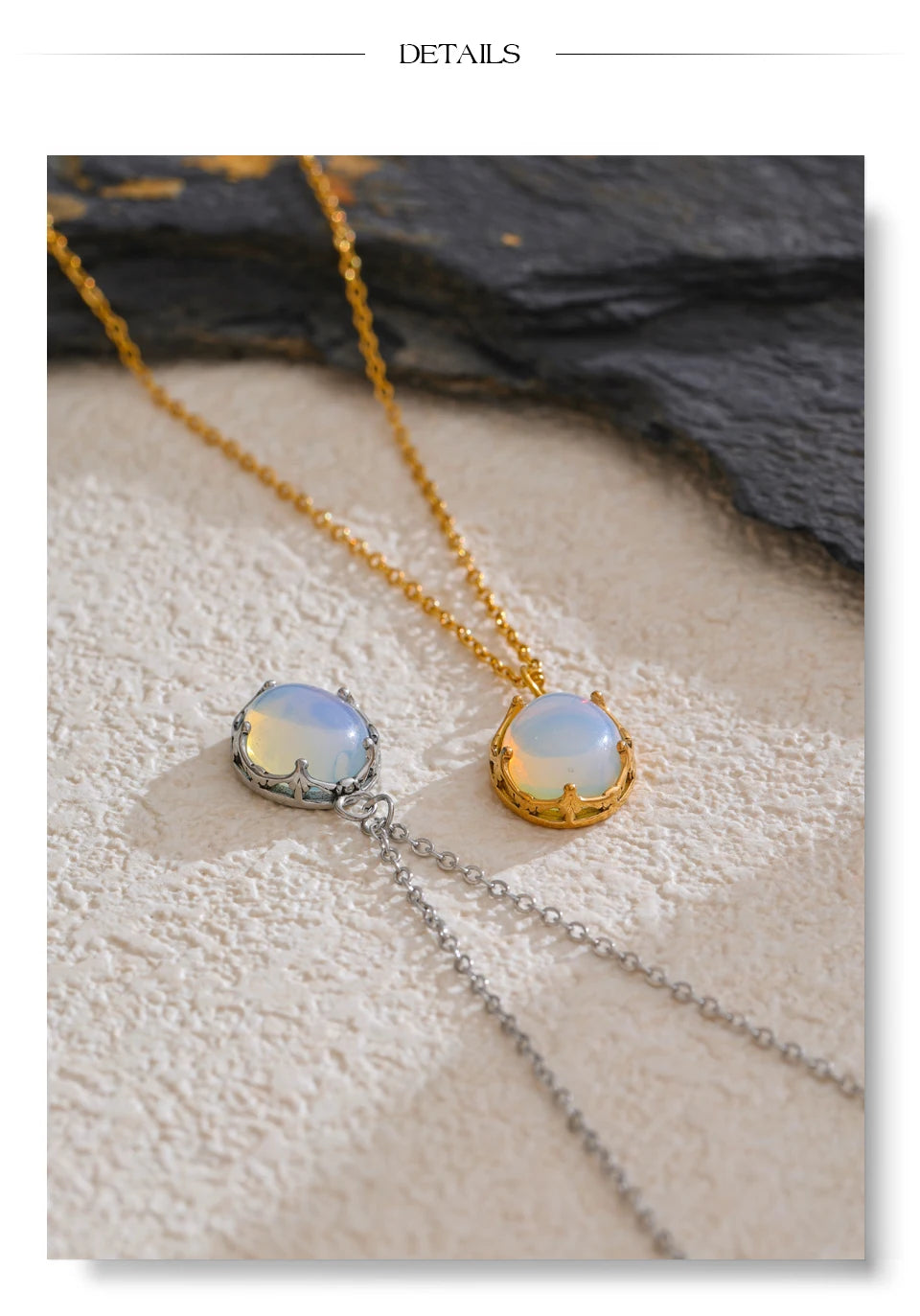 Opal Stone Necklace