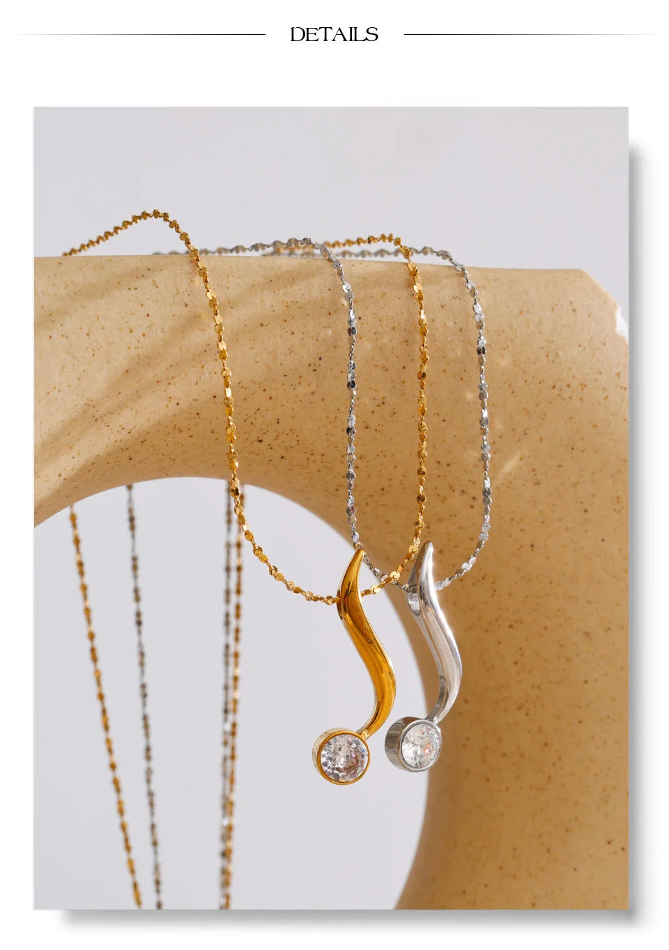 Off-Duty Spark Collar Necklace
