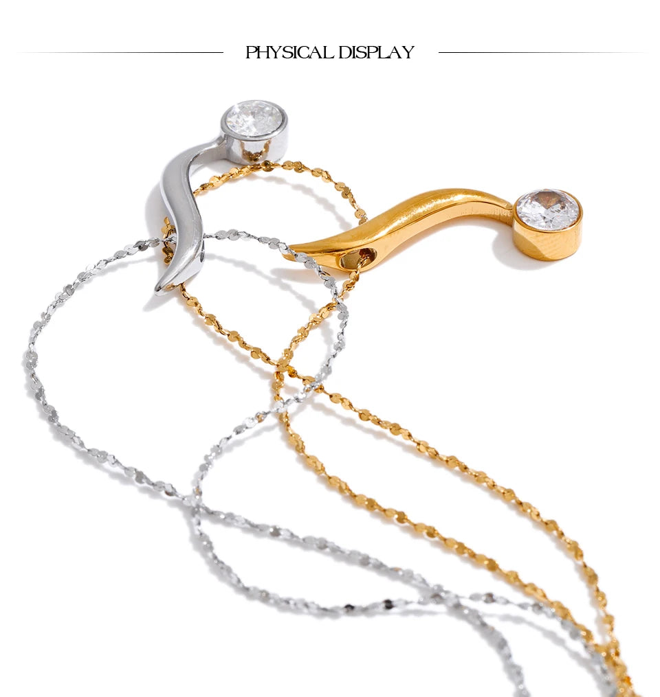 Off-Duty Spark Collar Necklace