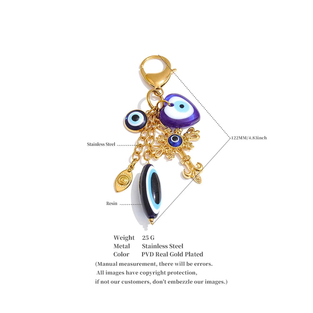 Heart & Cross Protection Charm