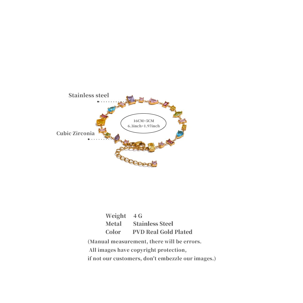 Rainbow Glow Bracelet