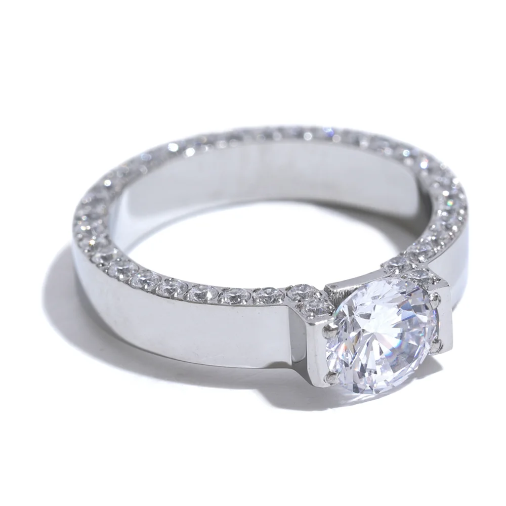 EternaGlow Zirconia Ring