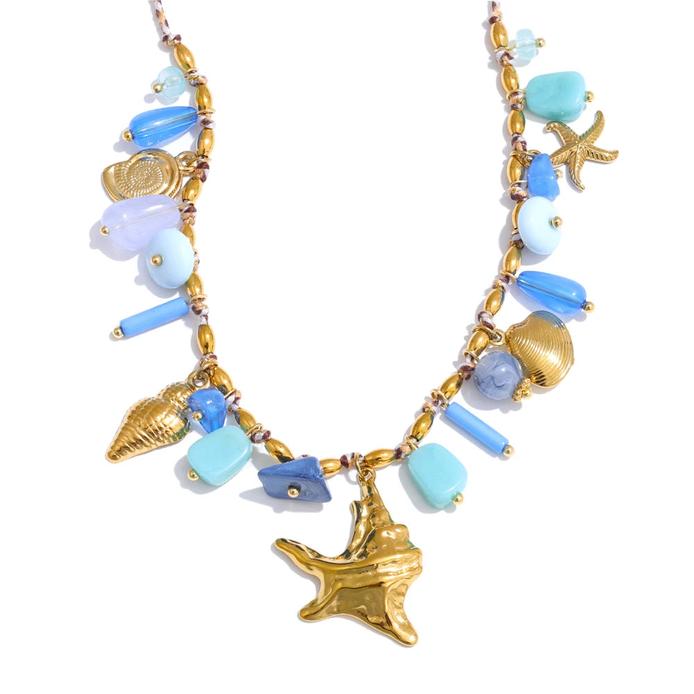 BlueTide Charm Necklace