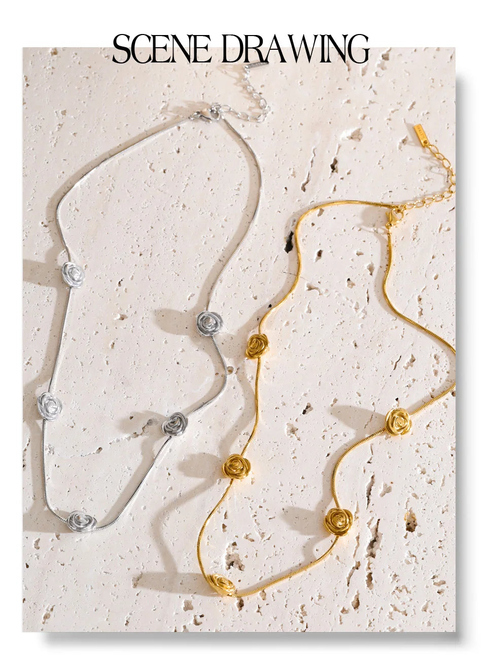 Rose be mine Necklace