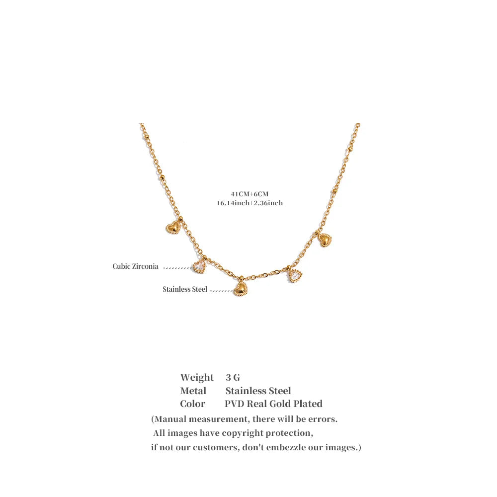 Tiny Love Heart Necklace