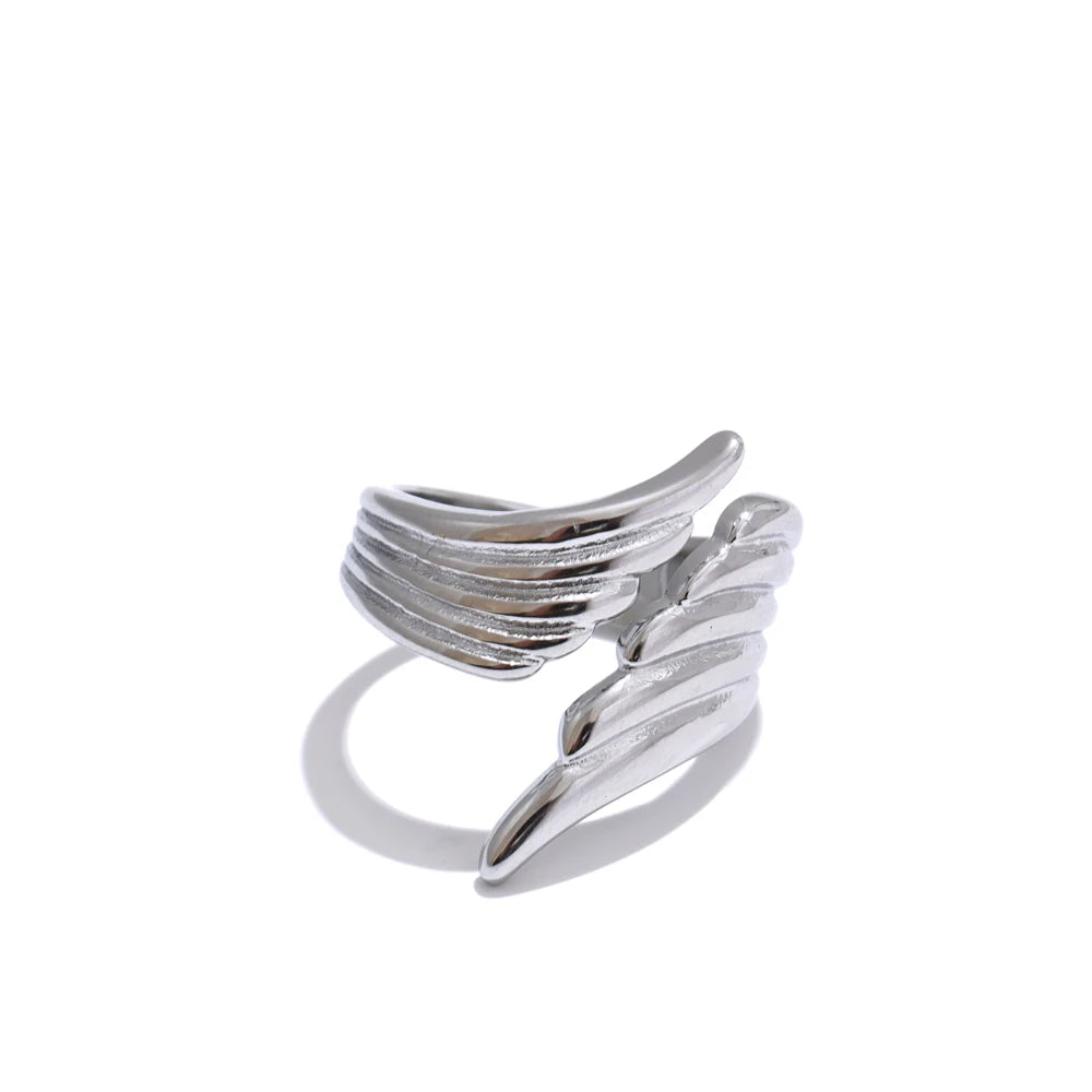 Striped Wing Adjustable Ring