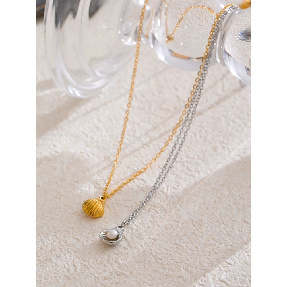 Shell Natural Pearl Necklace