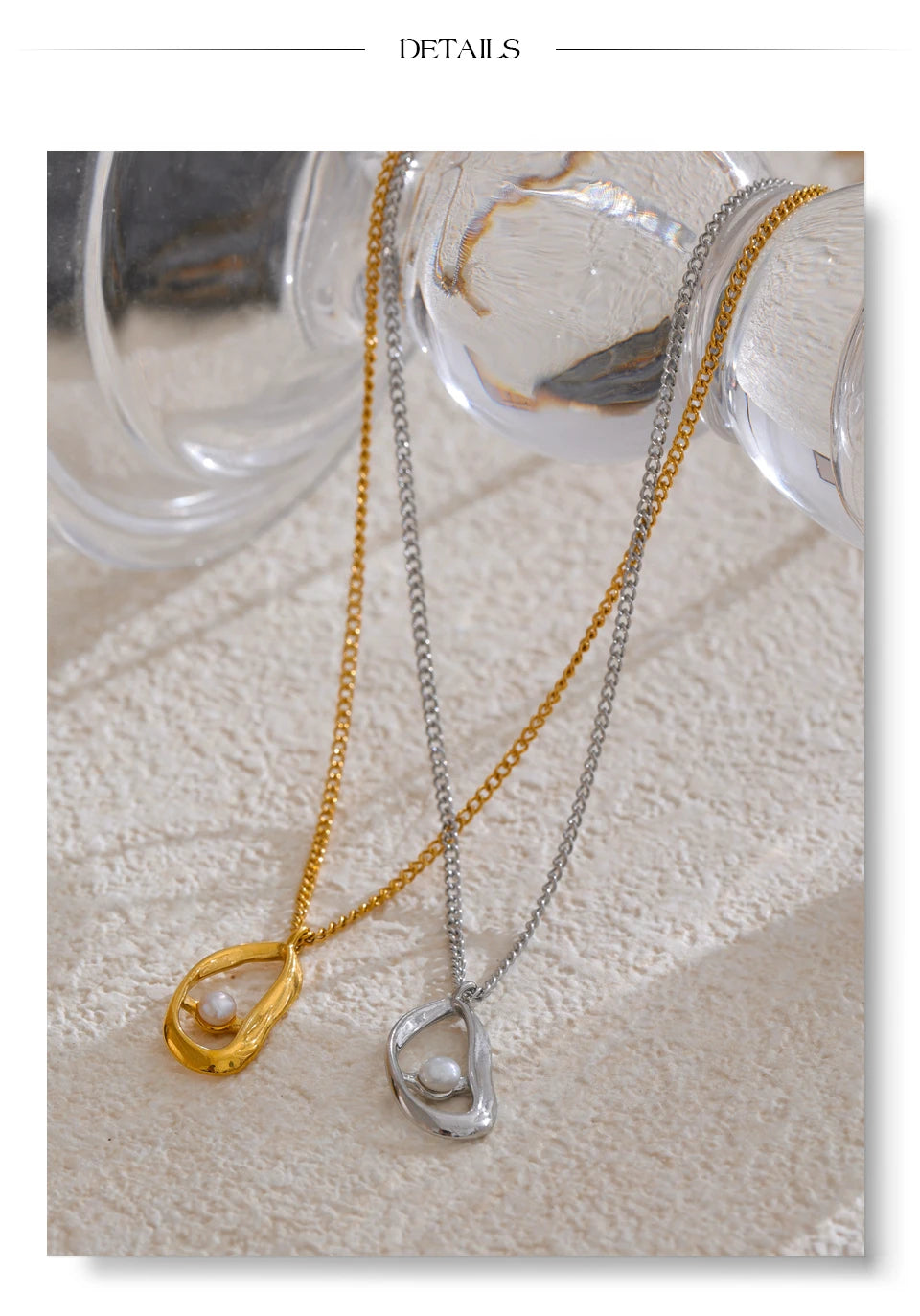 Natural Pearl Chic Necklace