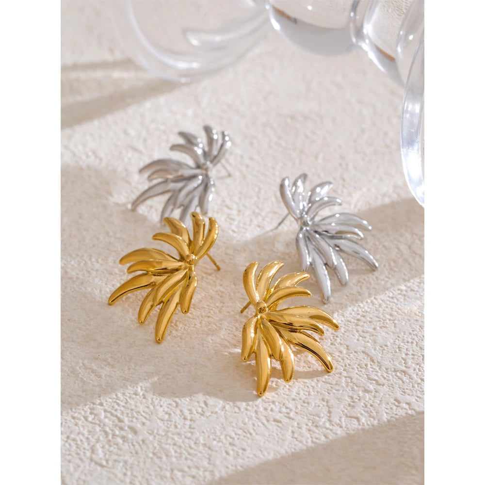 Flower Stud Earrings