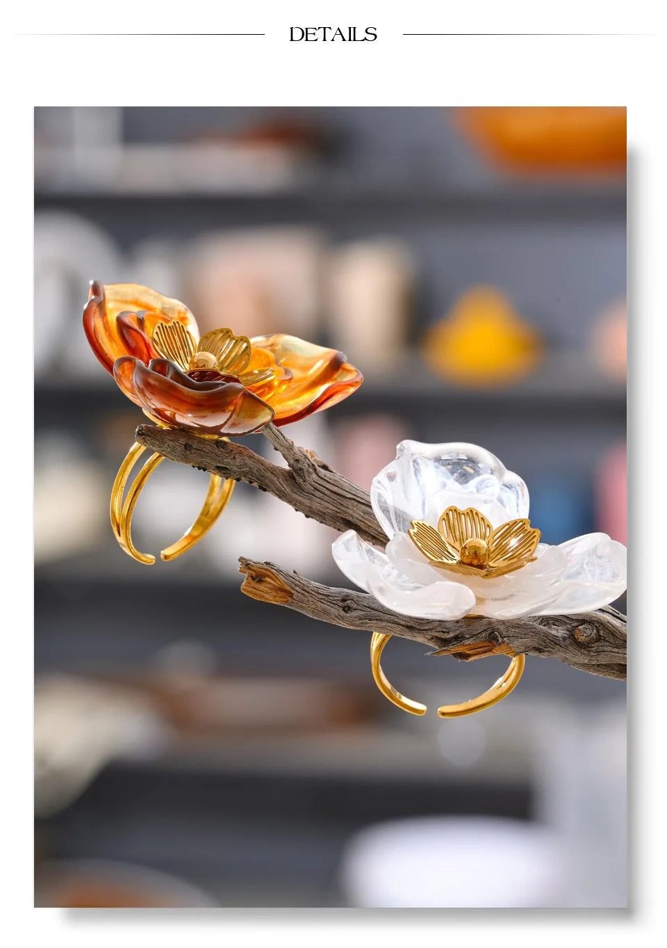 PetalPop Adjustable Ring