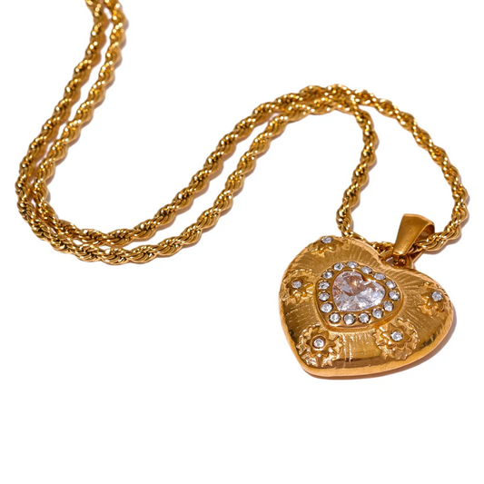Golden Love Necklace