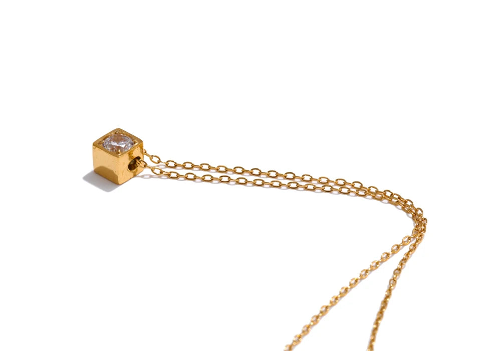 Square Cute Necklace