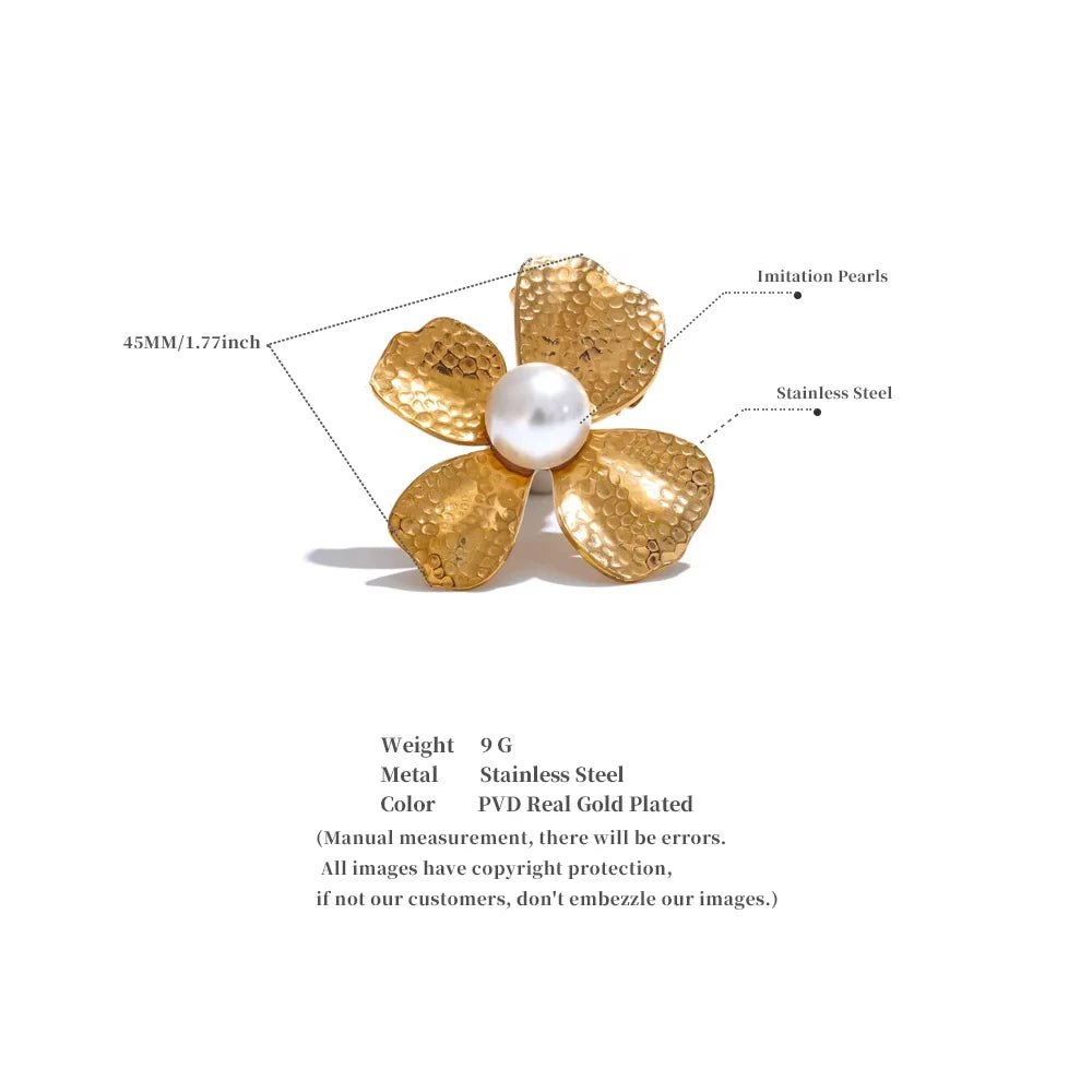 Pearl Bloom Brooch