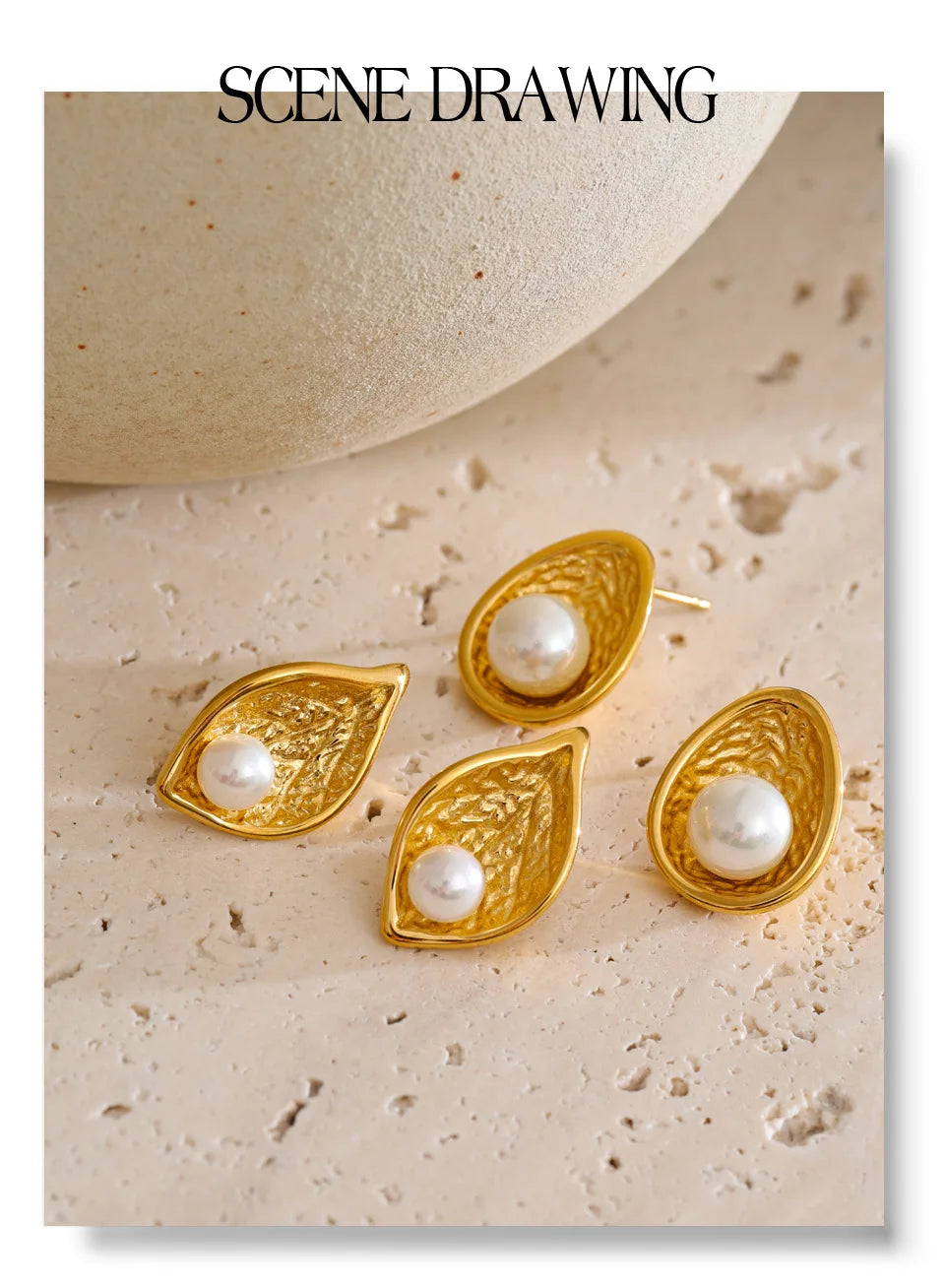 Golden Pearl Leaf Drops