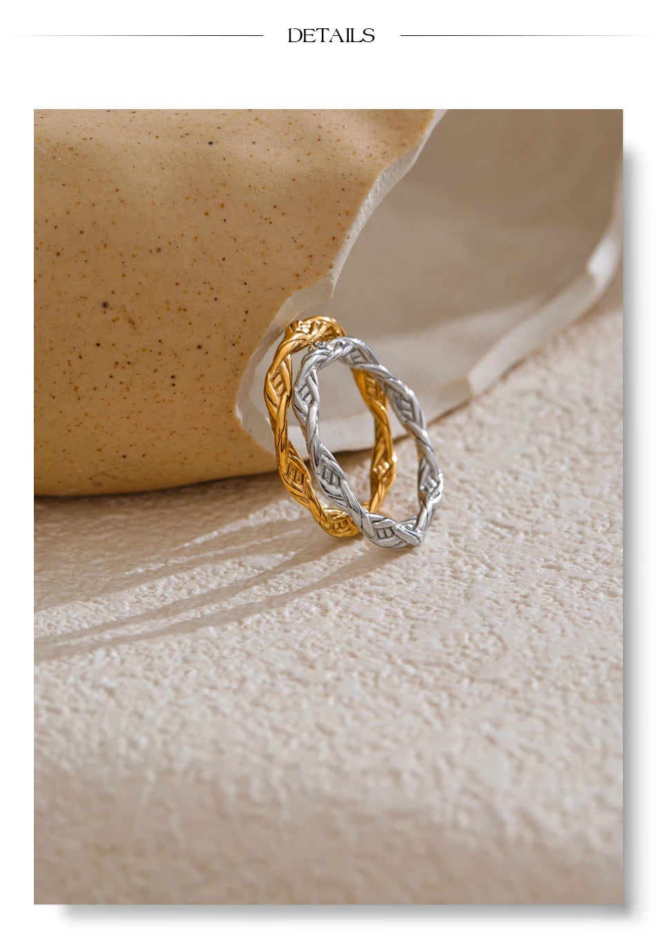 Twisted Thin Minimalist Ring