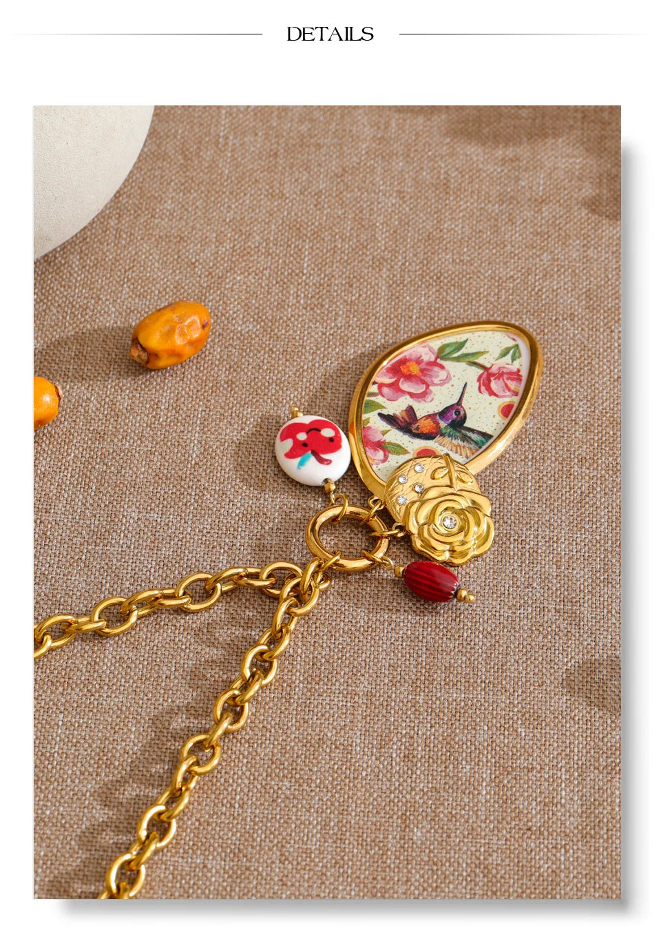 Garden Muse Long Necklace