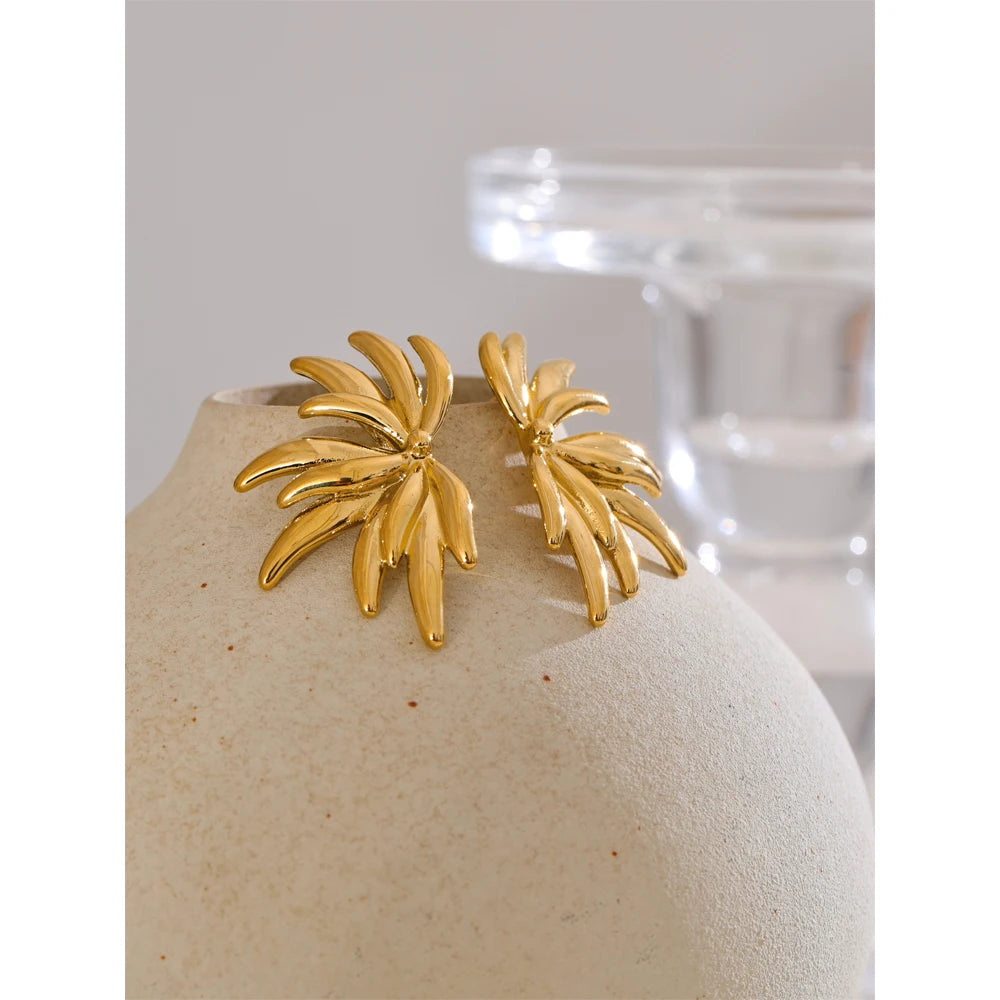 Flower Stud Earrings