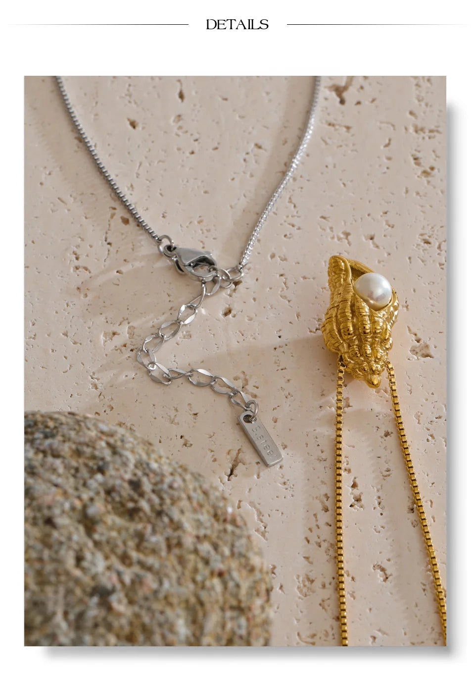 Coastal Pearl Pendant & Earrings