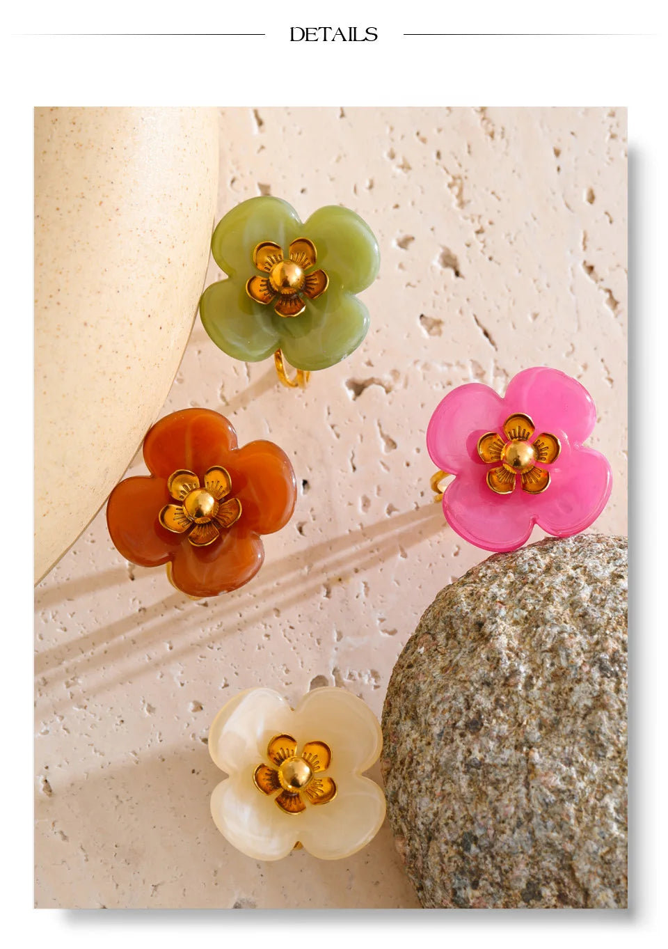 Y2K Bloom Adjustable Ring